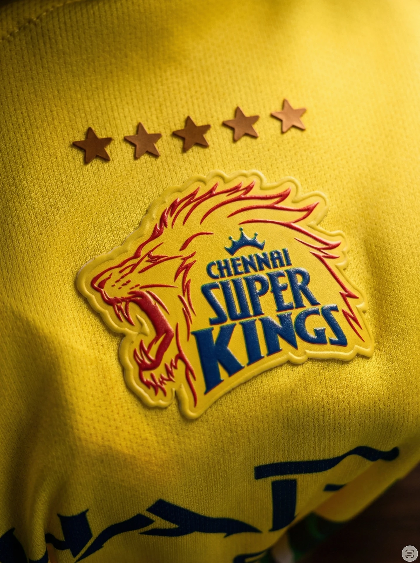 Chennai Super Kings jersey brand detail